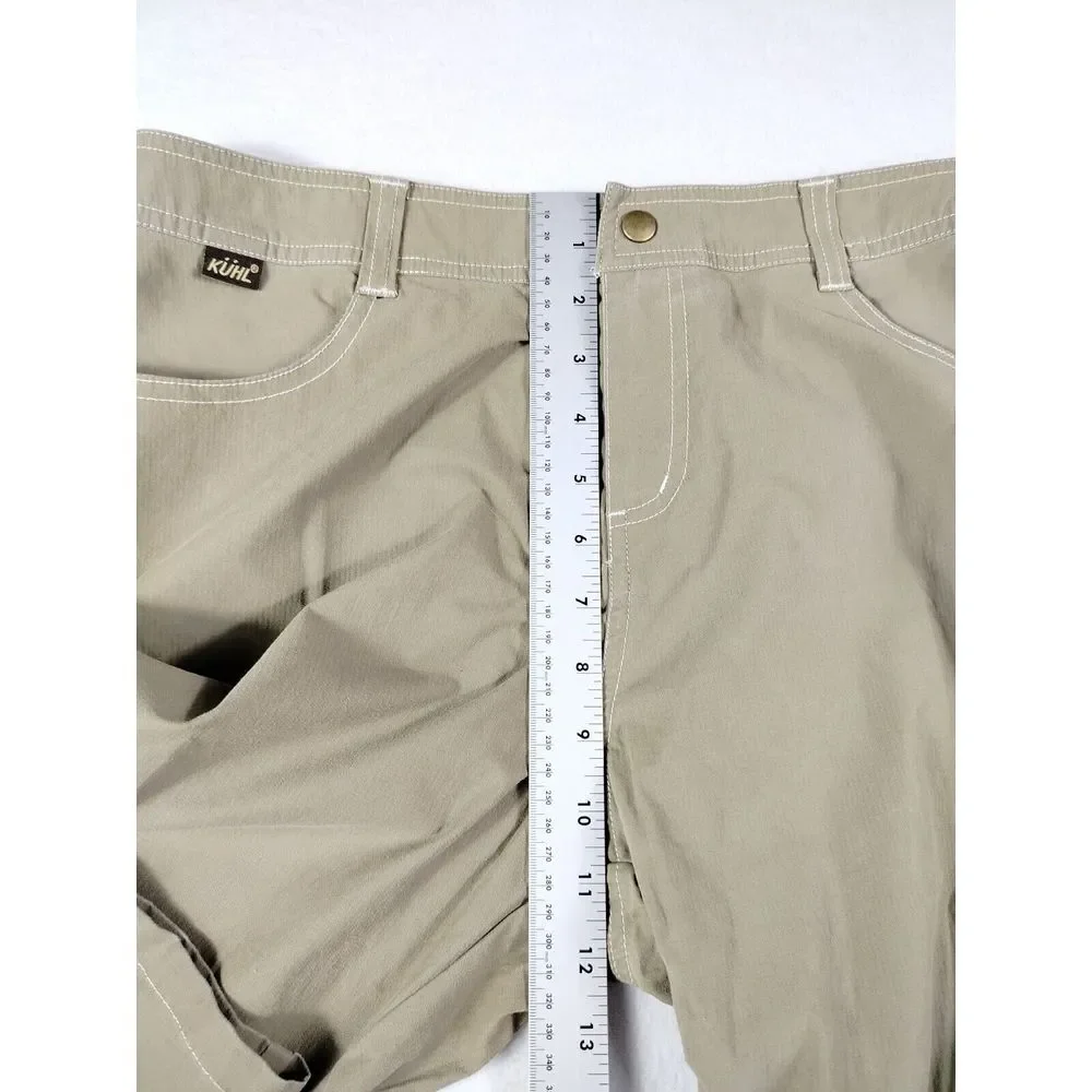 Kuhl‎ Jeans Womens 12 Brown Gorpcore Hiking Fishing Normcore Outdoors Utility